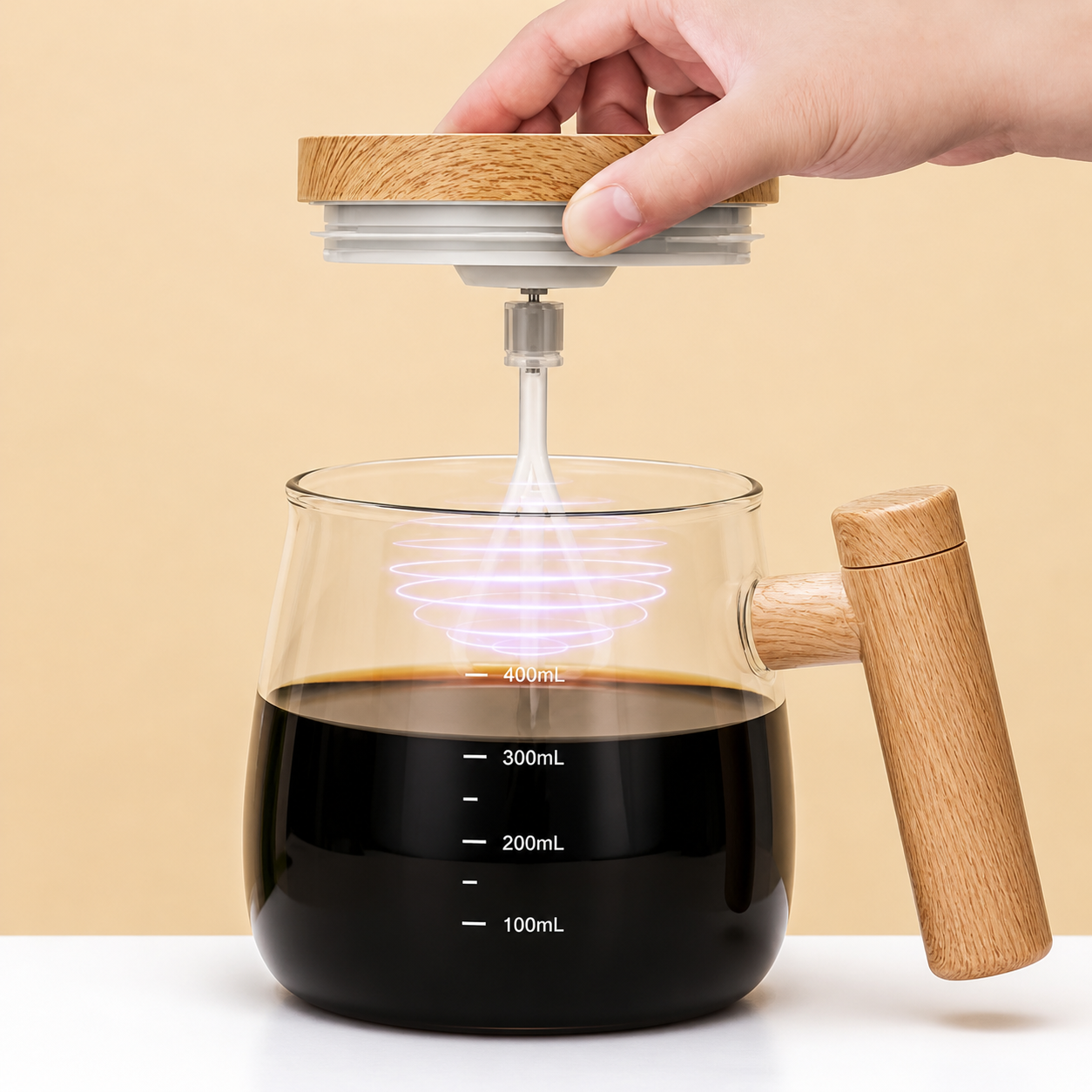 Auto Stir Coffee Mug (a)