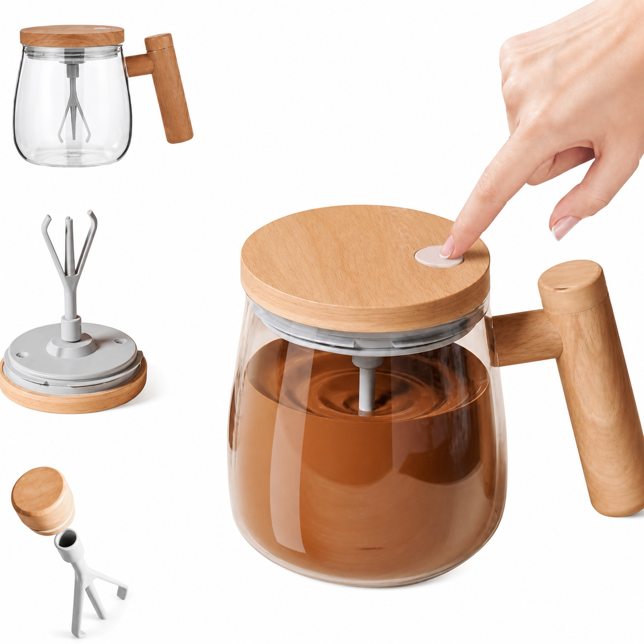 Auto Stir Coffee Mug (b)