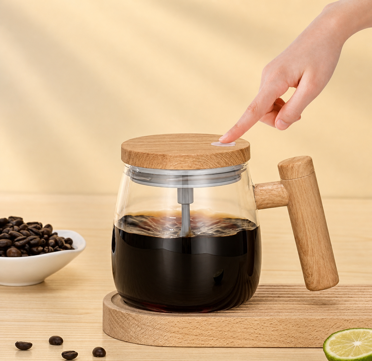 Auto Stir Coffee Mug (c)