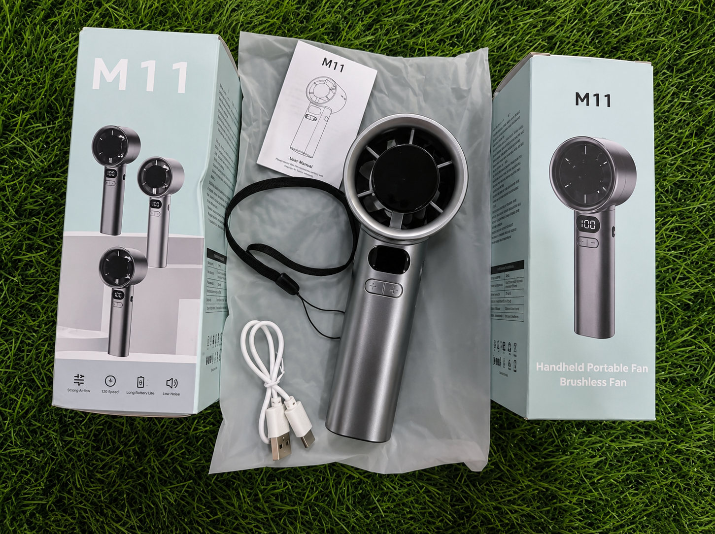 M11 Multi-Purpose Portable Turbo Cooling Fan (d)