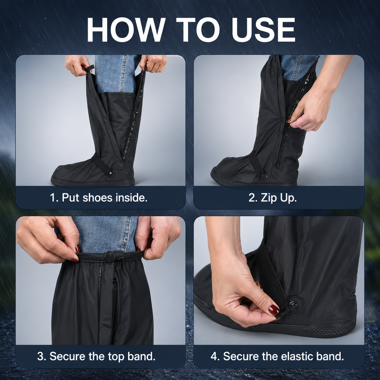 Monsoon Guard Shoe Protectors (d)