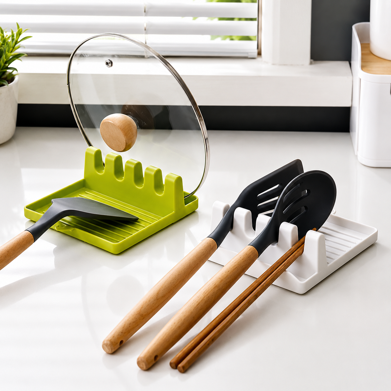 Multifunction Kitchen Utensil Holder (a)