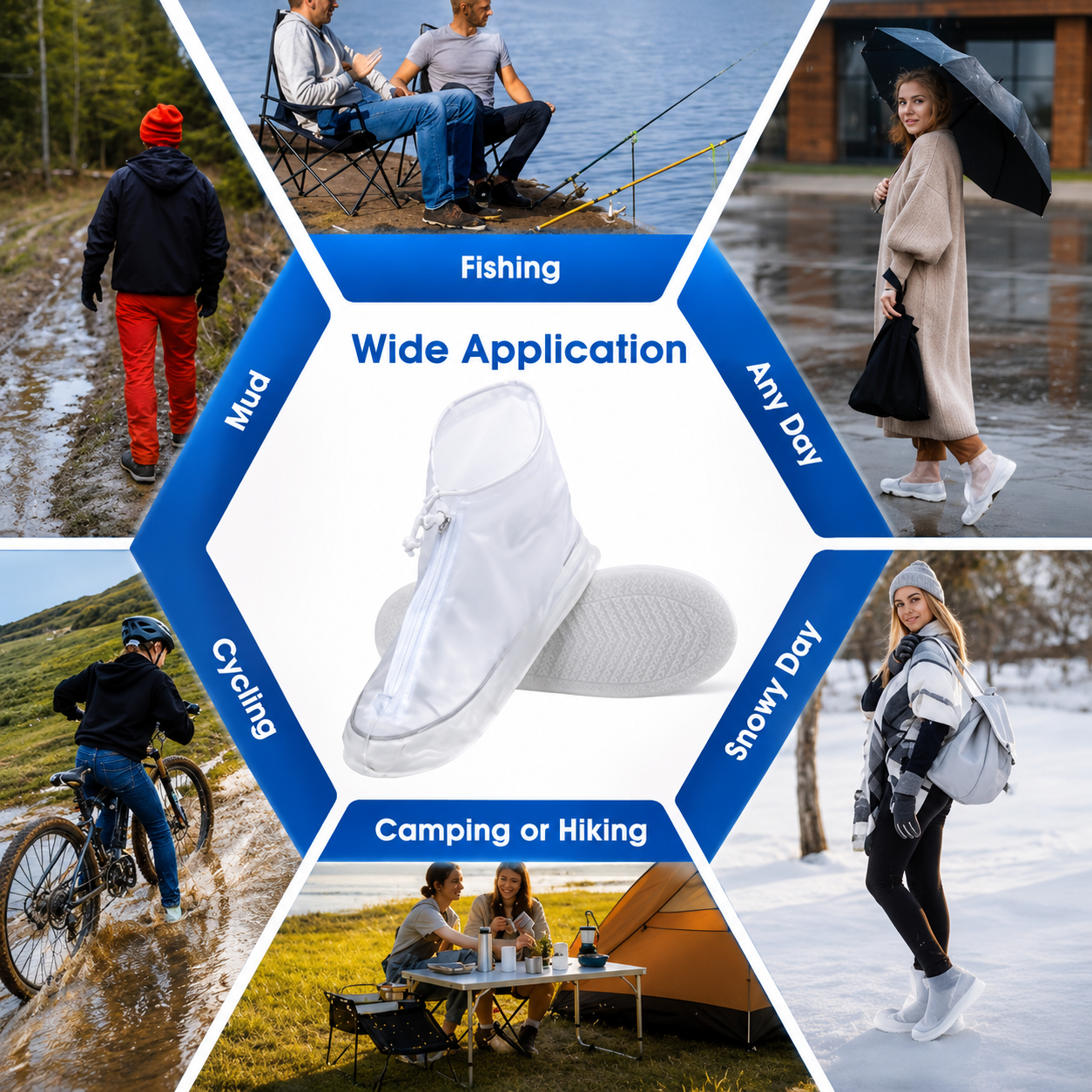 Silicone Waterproof Shoe Covers (c)