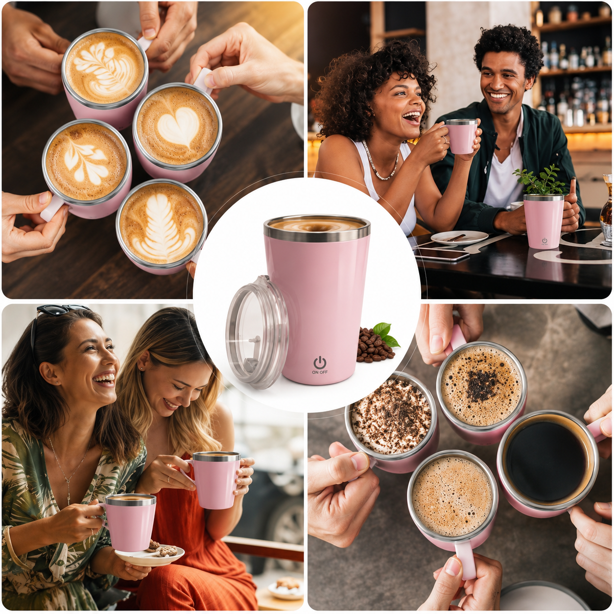 Spin & Sip Self-Stirring Mug (c)